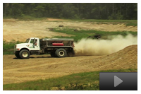 Adding Lime to a Dry Lake Bed